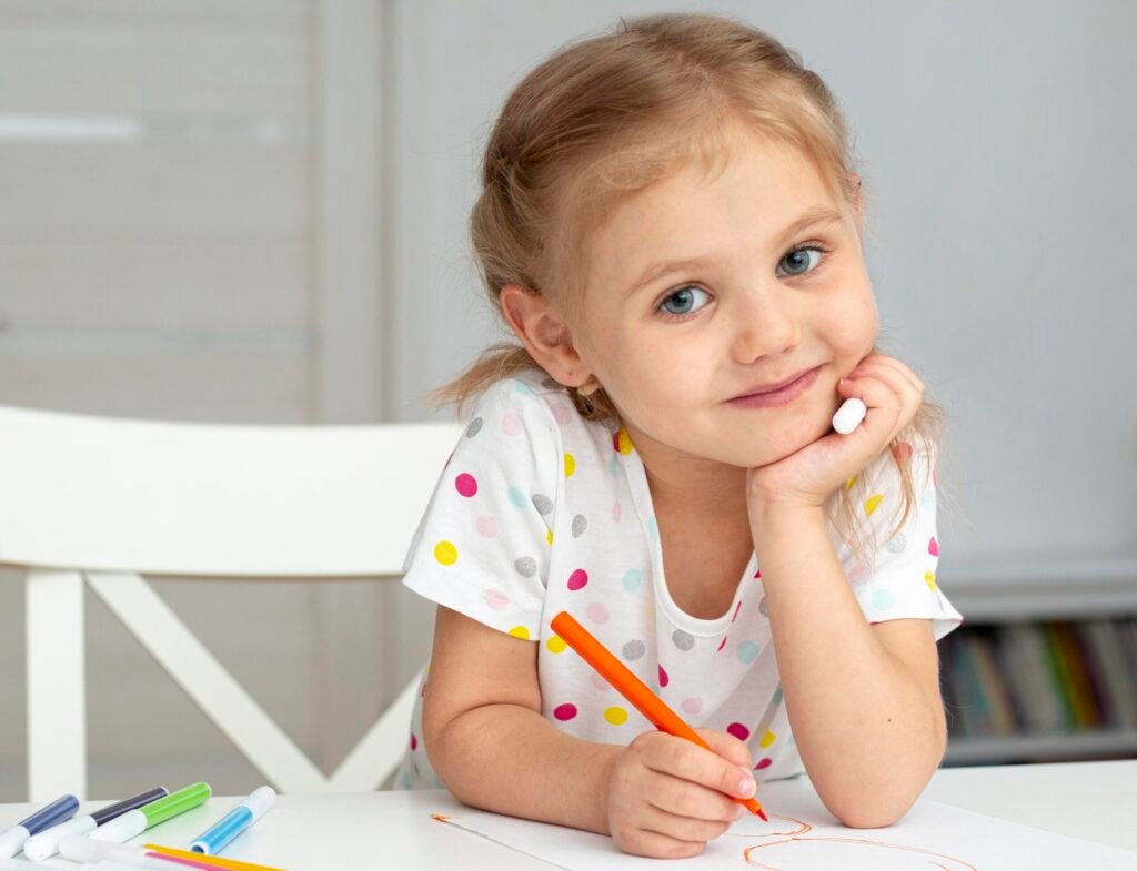 smiley-girl-home-drawing